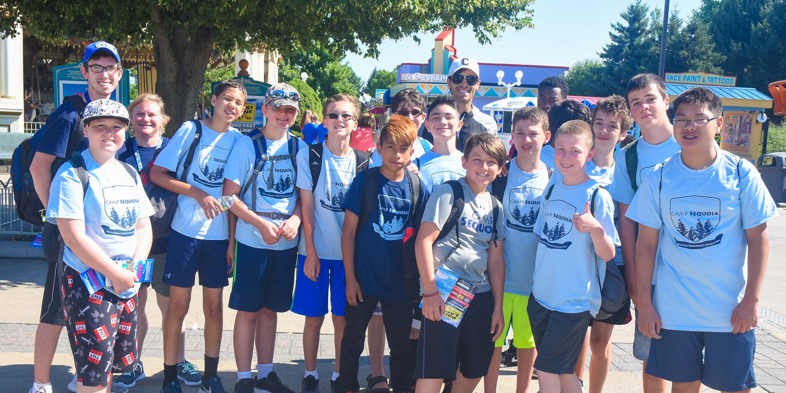 Inters group standing for photo