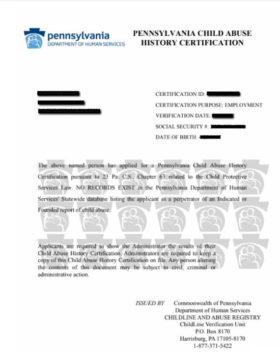 Cy113 Form.pdf Background Check Walk-Throughs - Camp Sequoia