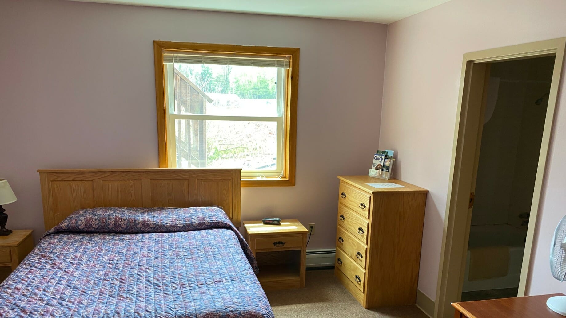 An example of the hotel room