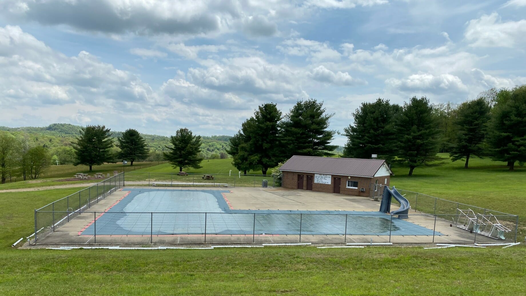 The olympic sized pool